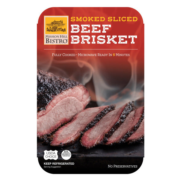 Mission Hill Bistro Smoked Sliced Beef Brisket ($13.99 / lb)