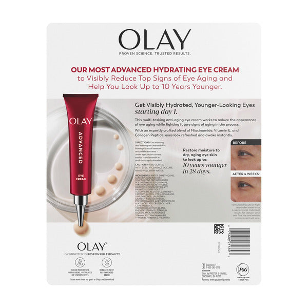 Olay Advanced Eye Cream, 0.51 fl oz, 2-pack