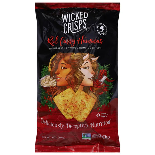 Wicked Crisps Red Curry Hummus