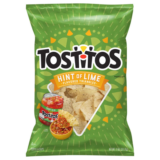 Tostito's Hint of Lime Tortilla Chips 11 oz