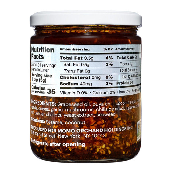 Momofuku Chili Crunch, 16 oz