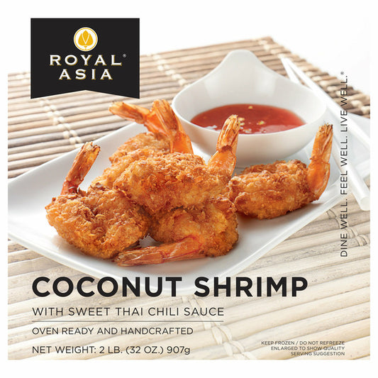 Royal Asia Coconut Shrimp With Thai Sweet Chili Dipping Sauce, 32 oz