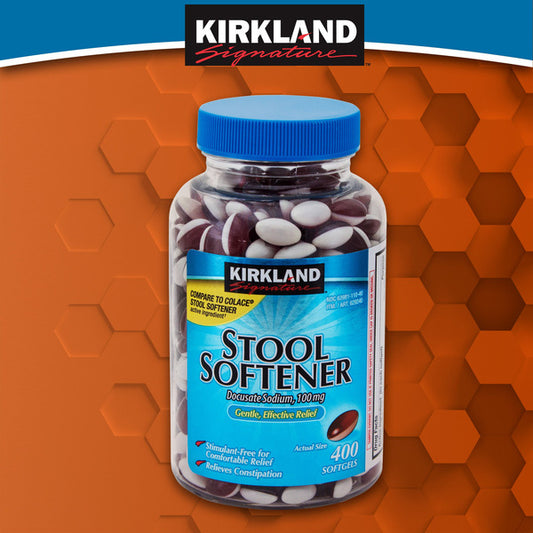 Kirkland Signature Stool Softener, 100 mg, 400 Softgels