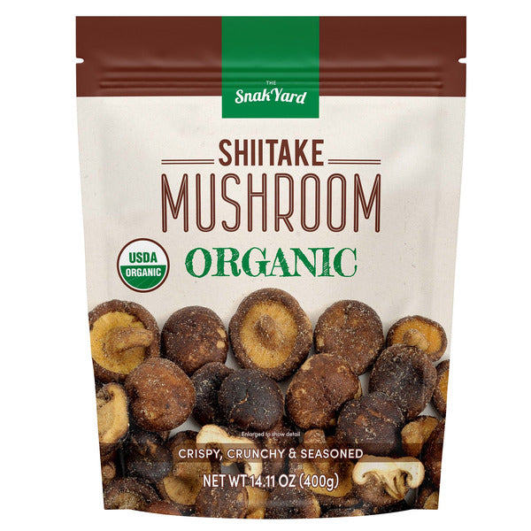 SnakYard Organic Shitake Mushrooms, 14.11 oz