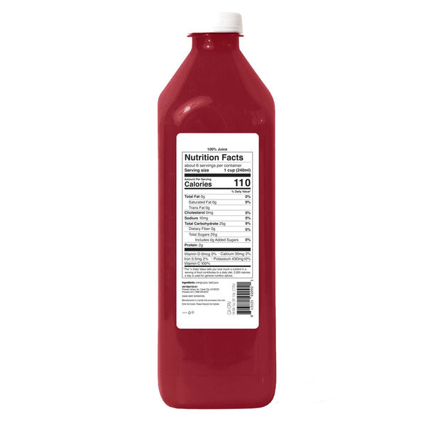 Pressed Juicery Beets with Orange Juice, 51 fl oz