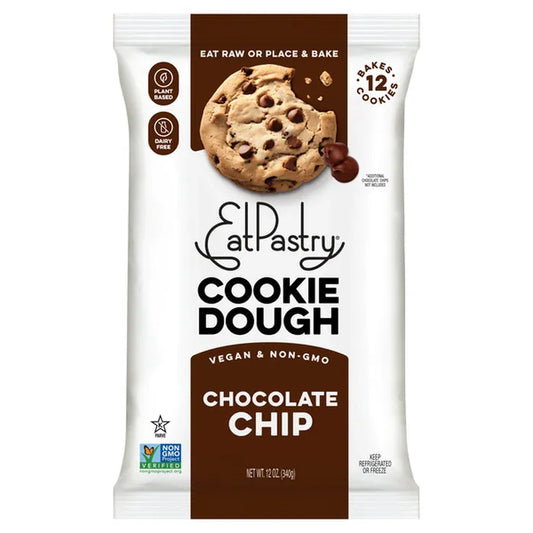 EatPastry Chocolate Chip Cookie Dough 12 oz