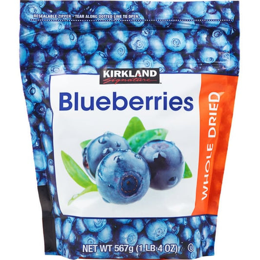 Kirkland Signature Whole Dried Blueberries, 20 oz