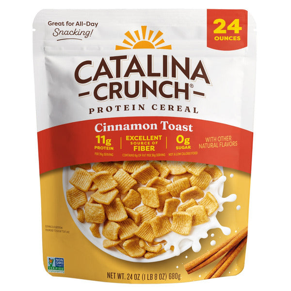 Catalina Crunch Keto Friendly Cinnamon Toast Cereal, 24 oz