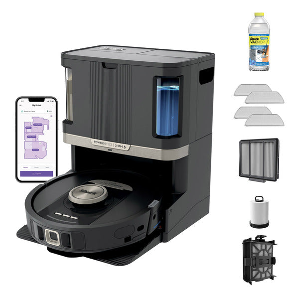 Shark PowerDetect 2-in-1 Robot Vacuum & Mop with NeverTouch Pro Self-Cleaning Base*
