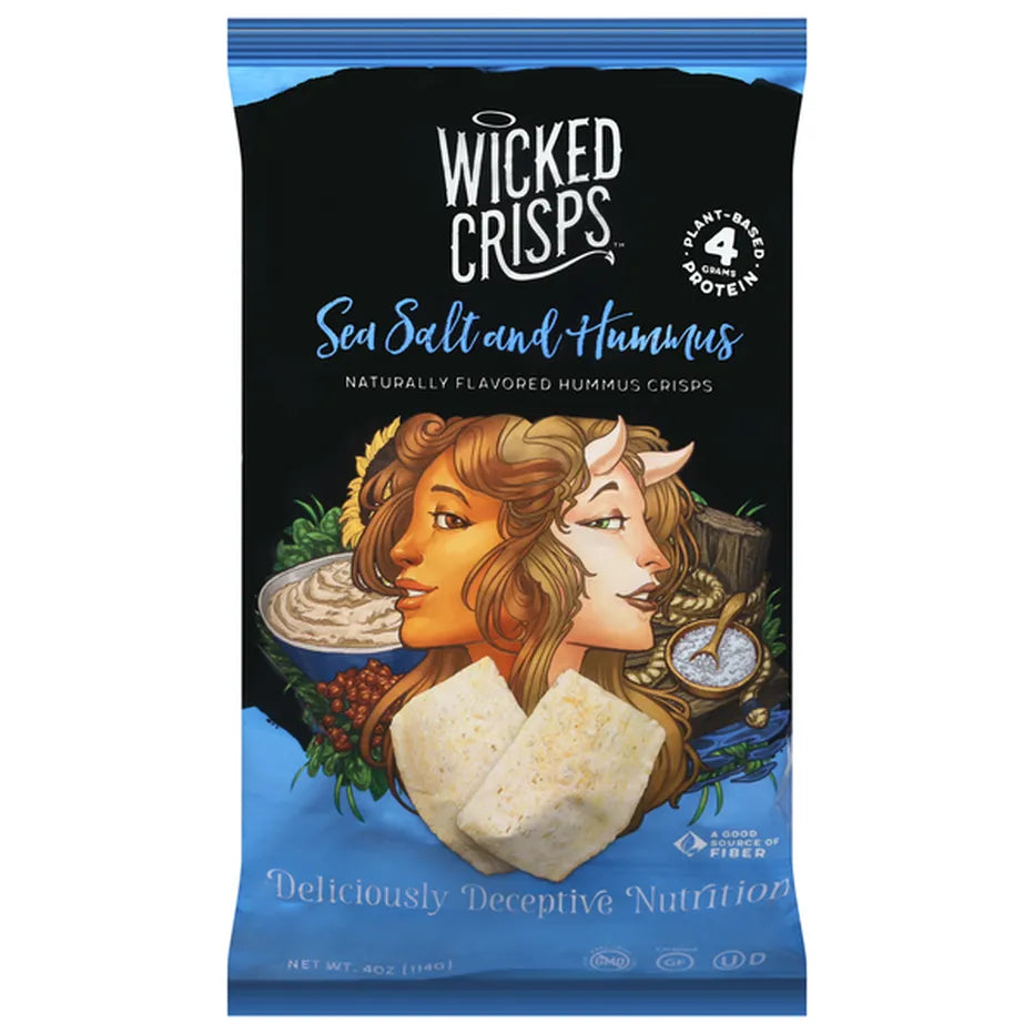 Wicked Crisps Sea Salt Hummus