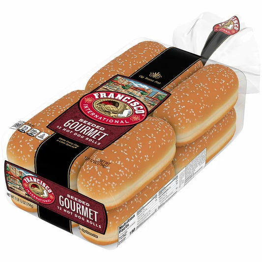 Francisco Hot Dog Rolls, 12-count