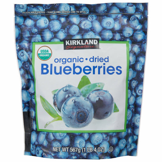 Kirkland Signature Organic Dried Blueberries, 20 oz