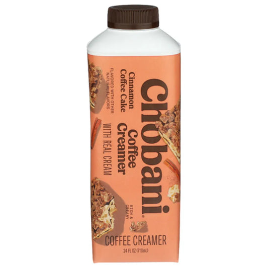 Chobani Coffee Creamer - Cinnamon Coffee Cake, 24 fl oz