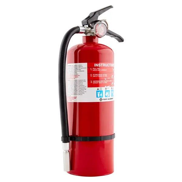 First Alert Rechargeable Heavy Duty Fire Extinguisher UL Rated 3-A:40-BC*