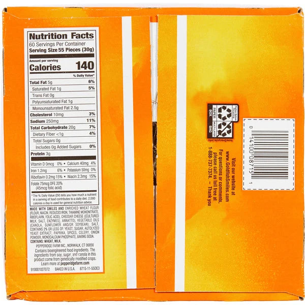 Goldfish Baked Snack Crackers, Cheddar, 66 oz