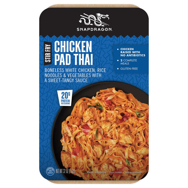 Snapdragon Stir Fry Chicken Pad Thai, 16 oz, 2-count