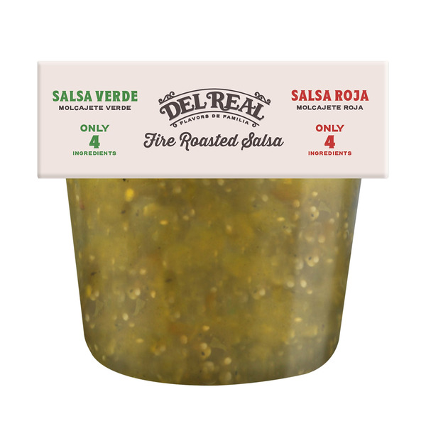 Del Real Foods Fire Roasted Combo Salsa, 24 oz, 2-pack