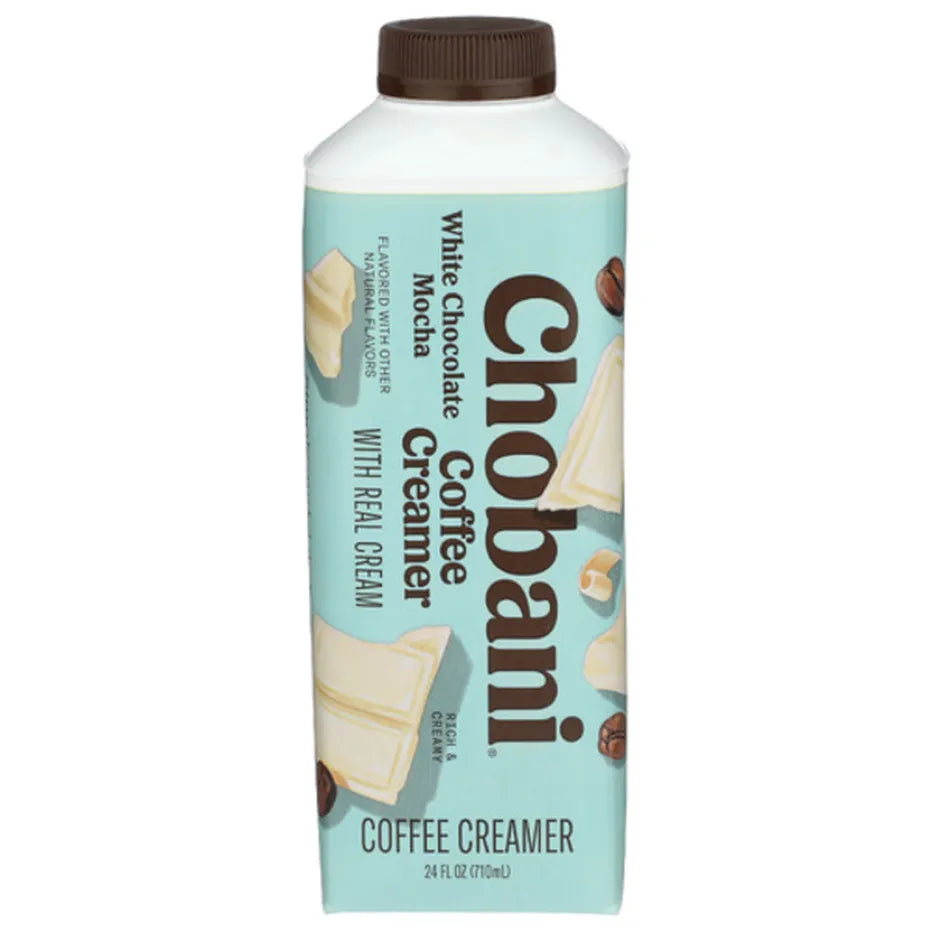 Chobani Coffee Creamer - White Chocolate Mocha, 24 fl oz