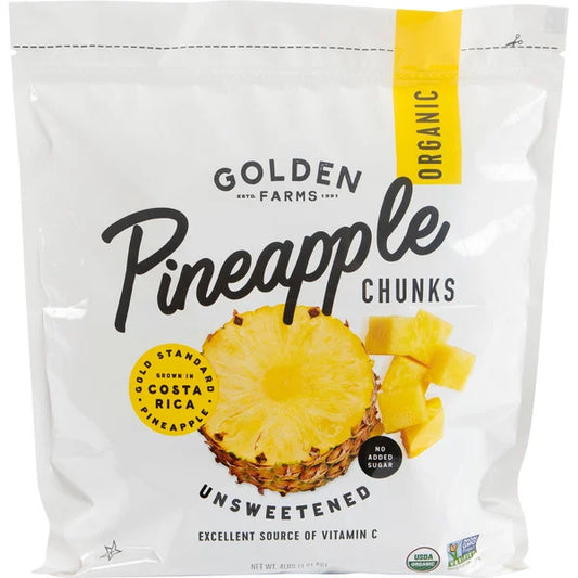 Golden Farms Pineapple Chunks, 4 lbs