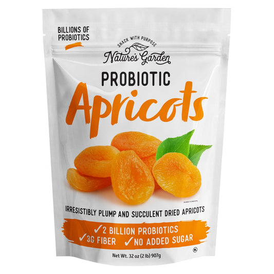 Nature's Garden Probiotic Dried Apricots, 32 oz