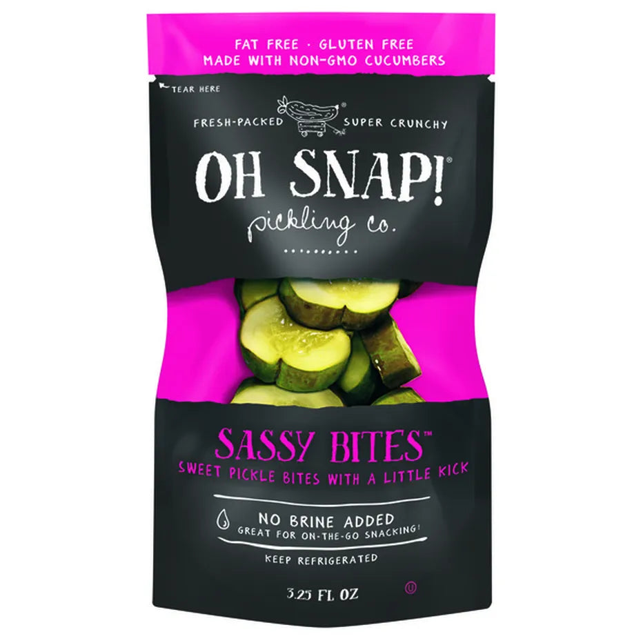 Oh Snap! Sassy Bites Pickles 3.25 FL oz