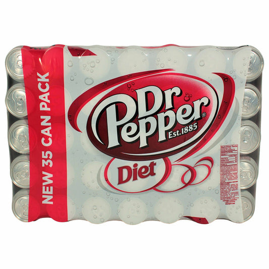 Diet Dr Pepper 35 ct, 12 oz