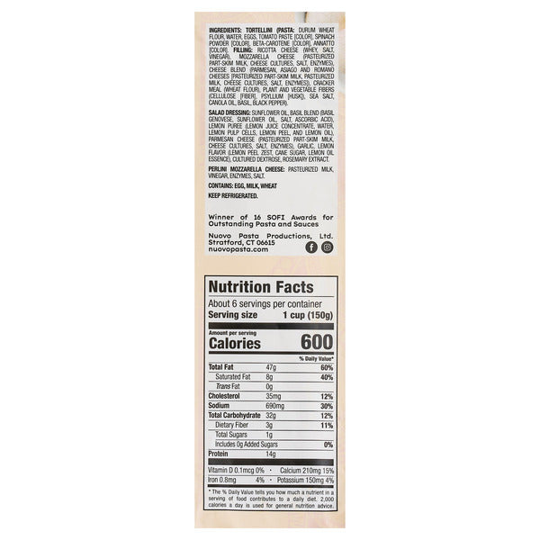 Nuovo Campania Tortellini Pasta Salad Kit, 32 oz