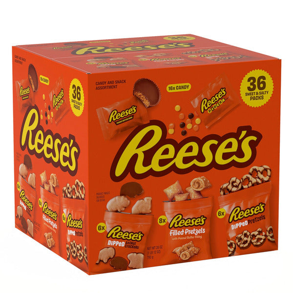 Reese's Sweet and Salty Assortment Variety Pack, 36-count