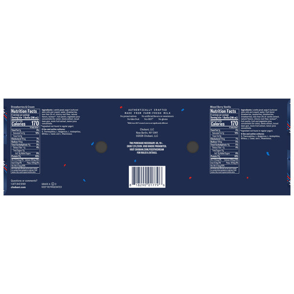 Chobani Greek Yogurt Protein Drink Variety Pack, 10 fl oz, 12-count