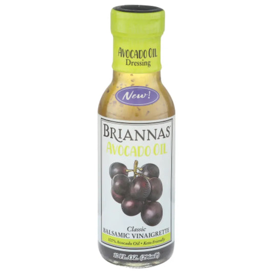 Brianna's Balsamic Vinaigrette with Avocado, 10 oz