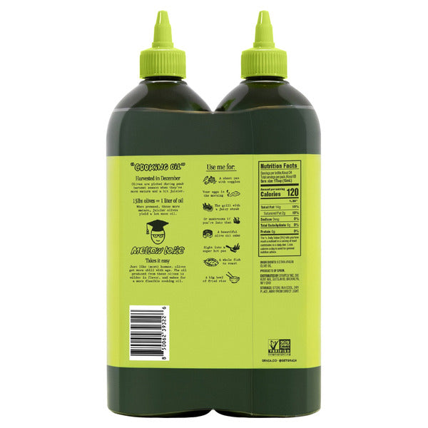 Graza Sizzle Extra Virgin Olive Oil, 750 ml, 2-count
