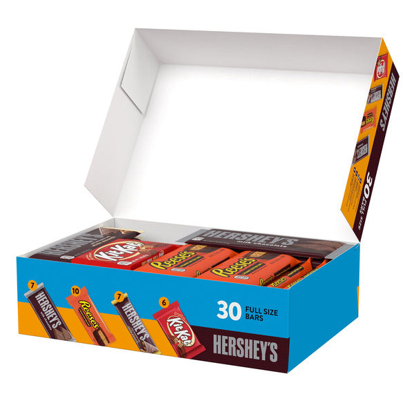 Hershey's Assorted Bar Variety Pack, 30-count