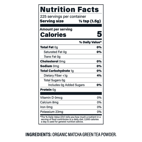 Kirkland Signature Organic Matcha Green Tea Powder, 12 oz