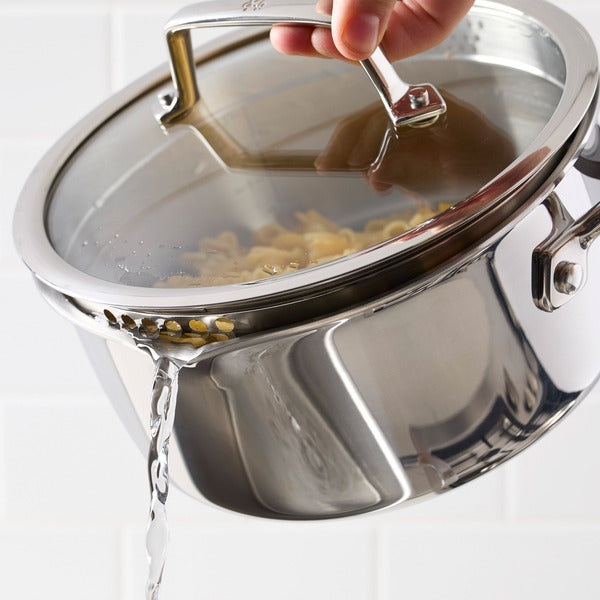 Henckels Tri-Ply Clad Stainless Steel 12-piece Cookware Set*