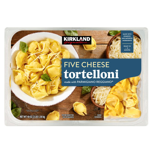 Kirkland Signature Five Cheese Tortelloni, 24 oz, 2-count