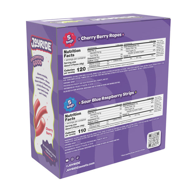 Joyride Uncommon Candy Fan Favorites Variety Pack, 1.7 oz, 10-count