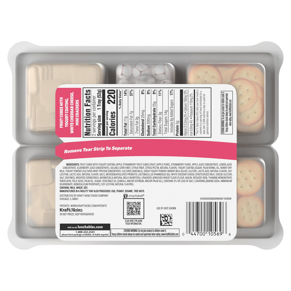 Kraft Lunchables Snackables Variety Pack, 6 Twin Packs