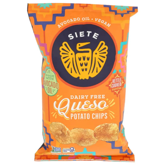 Siete Dairy-Free Queso Potato Chips 5.5 oz