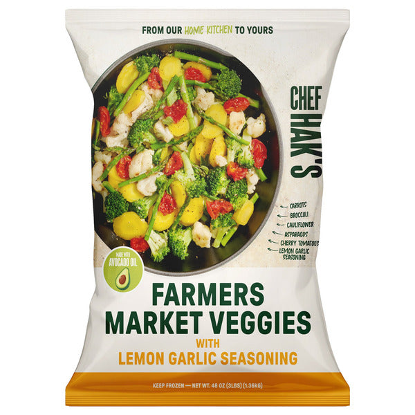 Chef Hak's Farmers Market Vegetable Blend, 48 oz