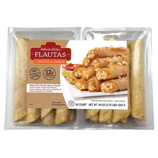 Authentic Kitchen Chicken Flautas, 44 oz