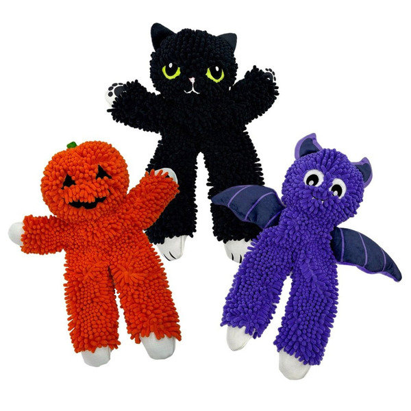 Think!Dog Microfiber Halloween Dog Toy, Assorted