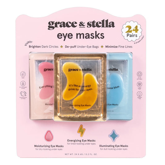 grace & stella Eye Masks 24 Count