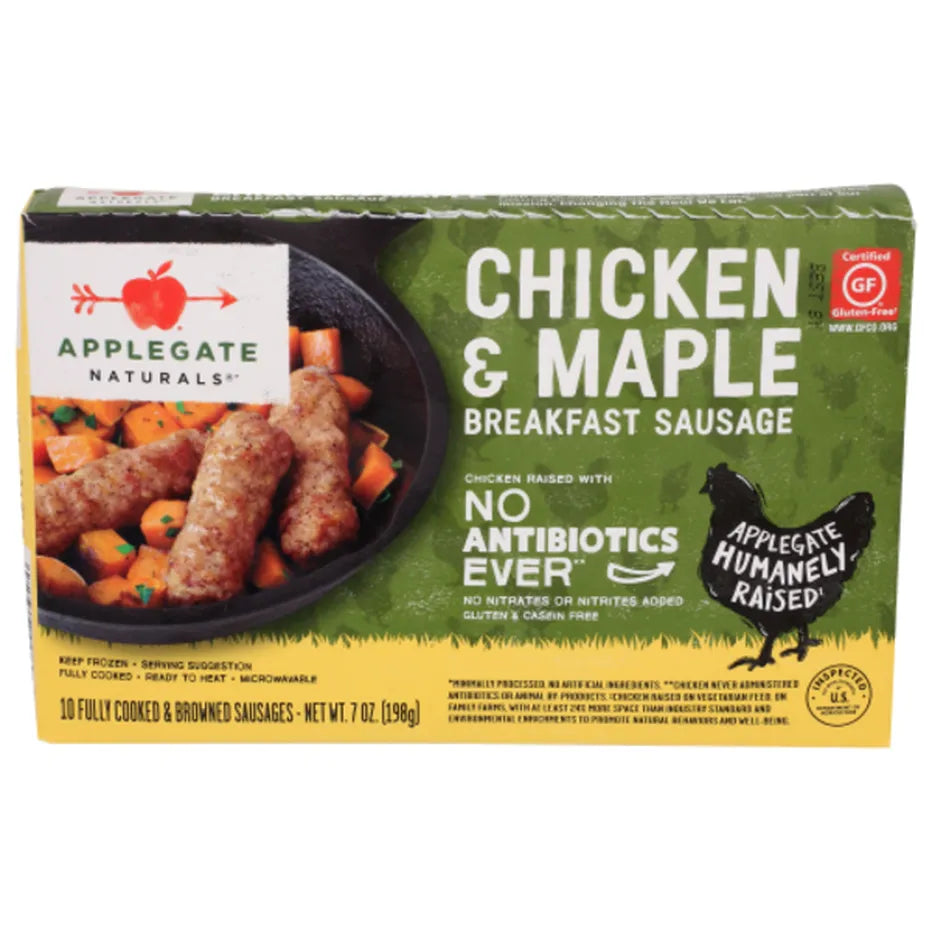 Applegate Chicken & Maple Breakfast Sausage 7oz