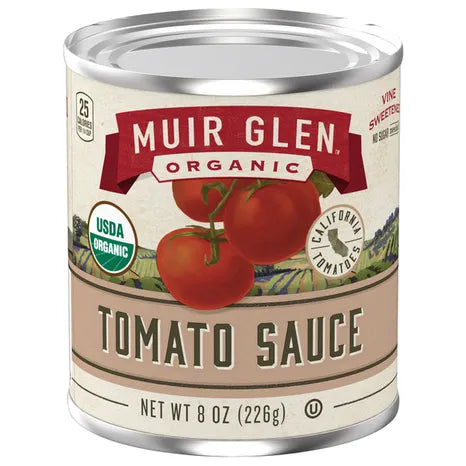Muir Glen Organic Tomato Sauce, 8 oz