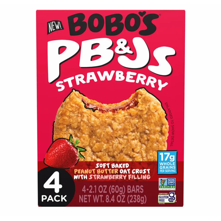 Bobo's Oat Bars Strawberry, 4 Count