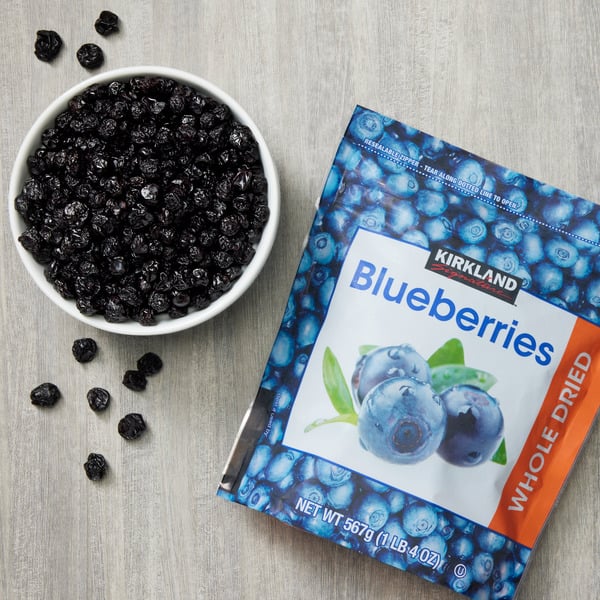 Kirkland Signature Whole Dried Blueberries, 20 oz