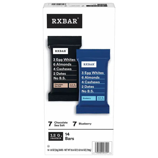 RXBAR Protein Bars, Variety Pack, 14 Count
