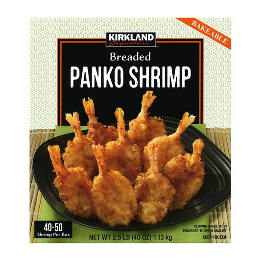 Kirkland Signature Breaded Panko Shrimp, 2.5 lbs