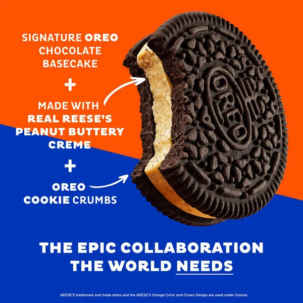 OREO Limited Edition Cookies, Reese's Peanut Butter and Double Stuff, 40 ct