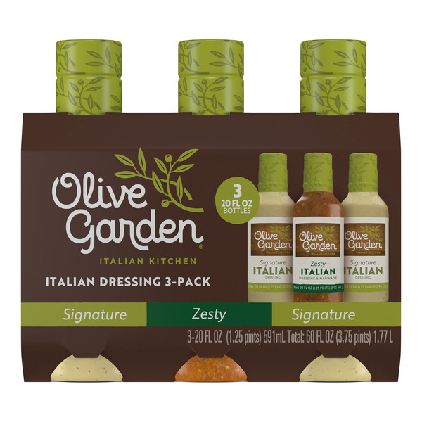 olive garden italian salad dressing Signature Dressing, 20 Fl Oz (Pack of 2) : Italian Salad Dressings : Grocery & Gourmet Food potato salad Olive Garden Italian Kitchen Signature